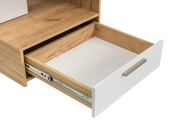 Стол письменный Лайт цвет дуб крафт золотой/белый премиум Стол письменный Лайт цвет дуб крафт золотой/белый премиум