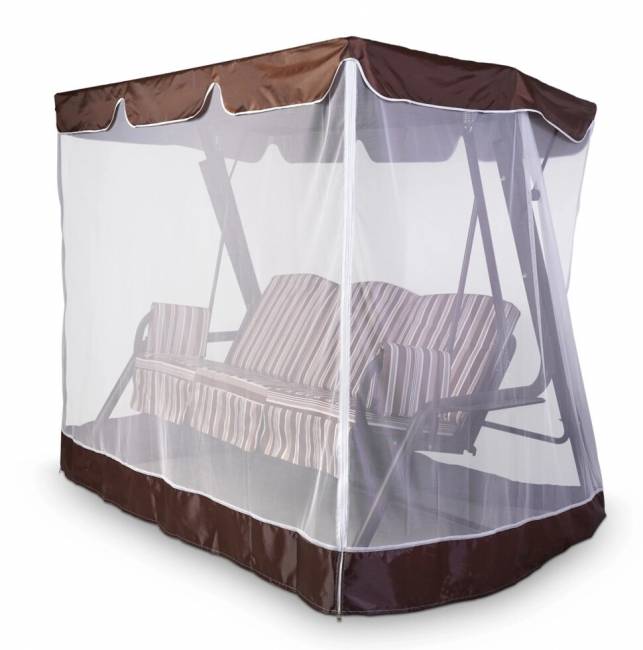 Тент-крыша + москитная сетка Венеция/Элегант Премиум/Артемида 210х140х200, шоколад Тент-крыша + москитная сетка Венеция/Элегант Премиум/Артемида 210х140х200, шоколад