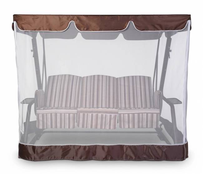 Тент-крыша + москитная сетка Венеция/Элегант Премиум/Артемида 210х140х200, шоколад Тент-крыша + москитная сетка Венеция/Элегант Премиум/Артемида 210х140х200, шоколад