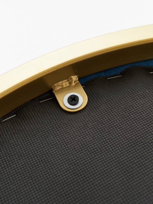 Стул Amely Denim / Gold 2