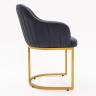 Стул Amely Grafit / Gold