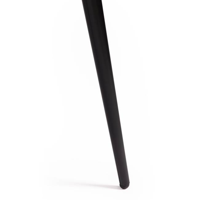 Кресло Валькириа/Valkyria (мод. 711) ткань/металл, 55х55х80см, бежевый бархат 5/черный (Комплект из 4 шт.) бежевый ткань/металл