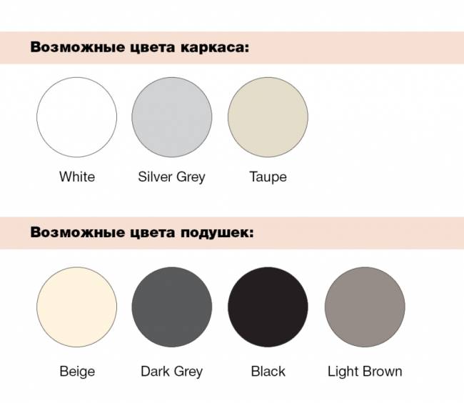 Комплект пластиковой мебели Mykonos бежевый, темно-серый