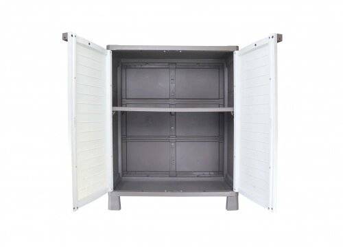 Низкий шкаф AirSpire, капучино/кремовый