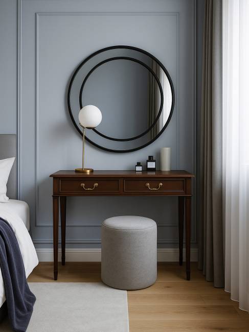 Консоль Васко В 91Н темно-коричневый/патина