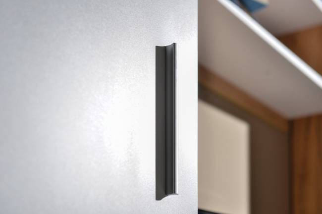 Стенка для гостиной Альба № 1 цвет дуб крафт золотой/белый премиум