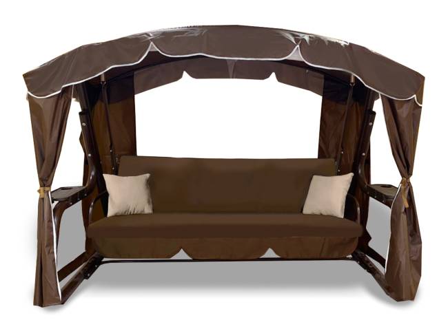Садовые качели СИНГАПУР Шоколад