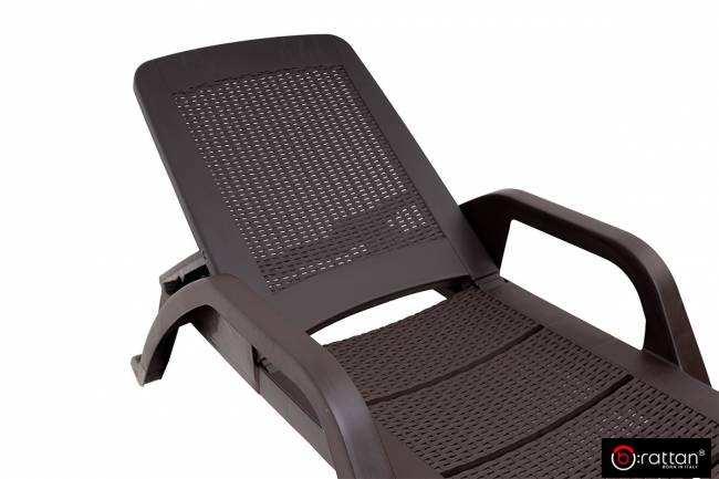 Шезлонг стопирующийся Nilo Шезлонг стопирующийся Nilo