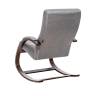 Кресло-качалка Leset Милано Орех текстура Malmo 90 (серый) Кресло-качалка Leset Милано Орех текстура Malmo 90 (серый)