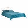 Кровать Federica (mod. AT-881) дерево гевея/металл, 160*200 (Queen bed), Белый (butter white) Белый (butter white) дерево гевея/металл
