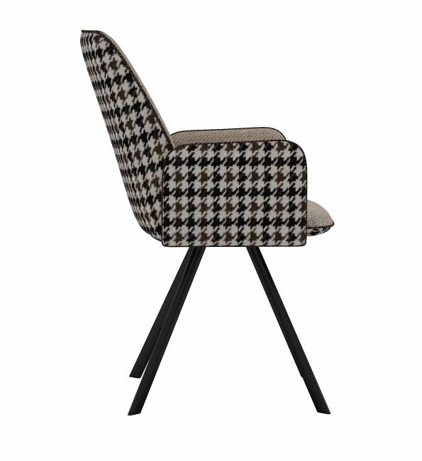 Стул DikLine 293 поворотный SB4/A2 бежевый, ножки черные