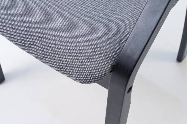 Стул-кресло Джуно 2.0 чёрный/графит