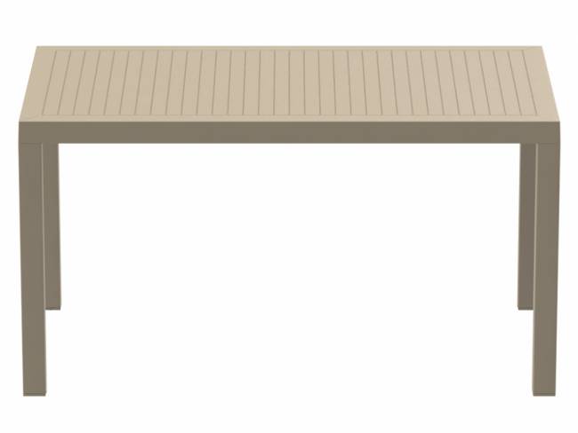 Стол пластиковый Ares 140 бежевый 1400х800х750 мм